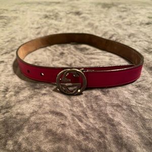 Toddler girls Gucci belt